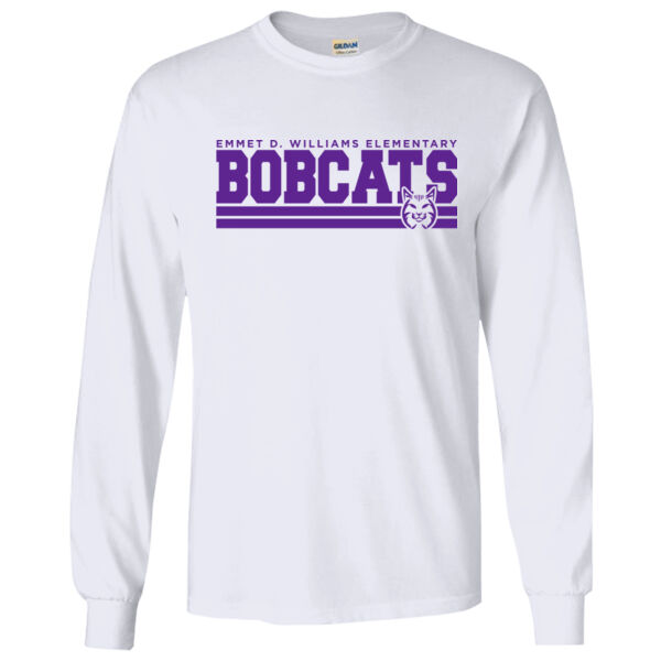 Gildan - Ultra Cotton Long Sleeve T-shirt - Printed Logo Thumbnail