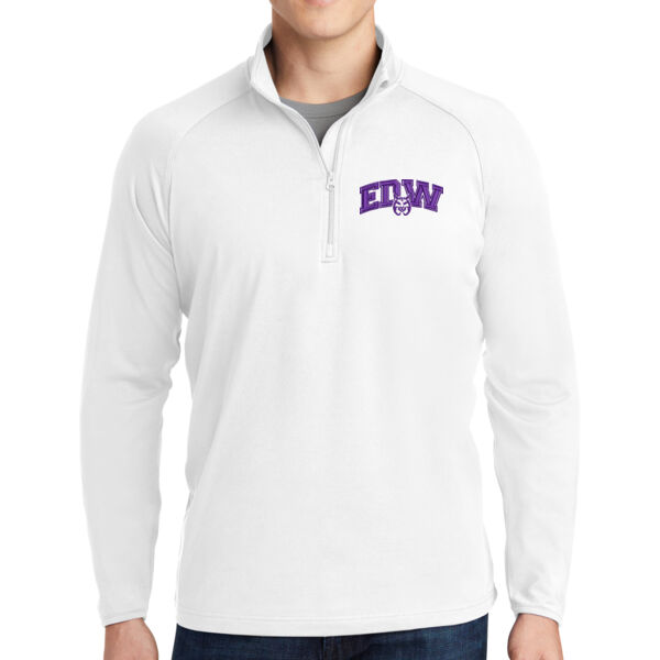 Sport-Tek® Sport-Wick® Stretch 1/4-Zip Pullover - Embroidered Logo Thumbnail