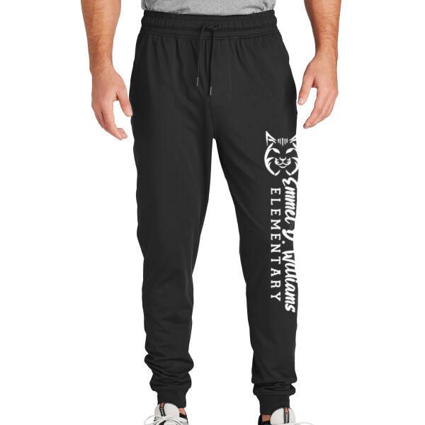 Sport-Tek Sport-Wick Stretch Jogger - Printed Logo Thumbnail