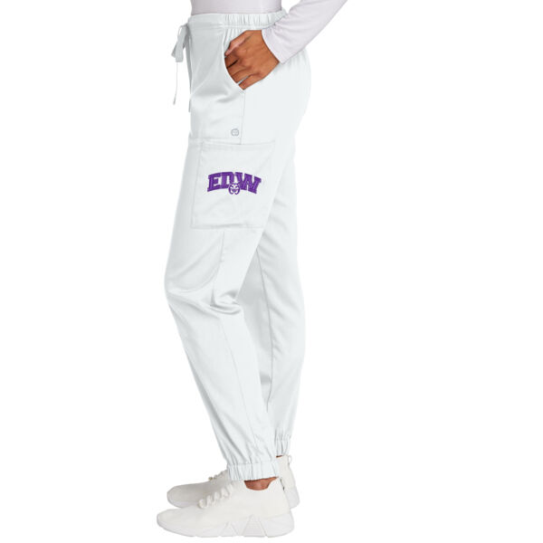 Wink Womens Premiere Flex Jogger Pants - Embroidered Logo Thumbnail