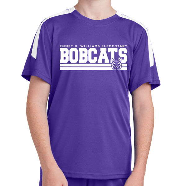 Sport-Tek® Youth Competitor™ United Crew - Printed Logo Thumbnail