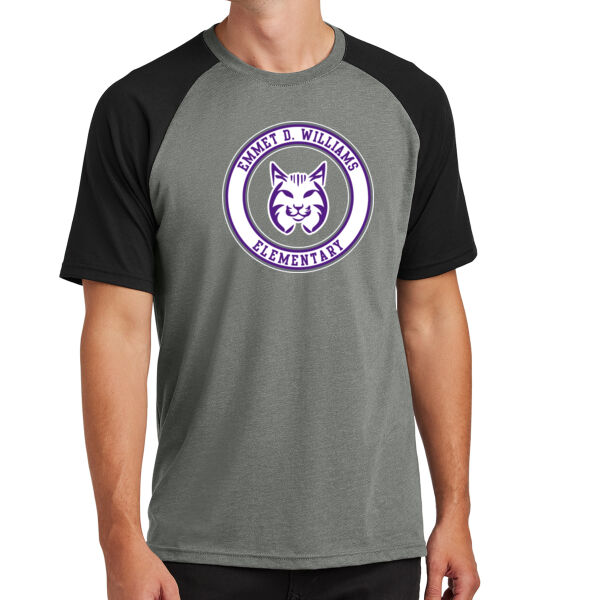 Sport-Tek® Halftime Raglan Tee - Printed Logo Thumbnail