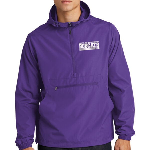 Sport-Tek ® Packable Anorak - Embroidered Logo Thumbnail