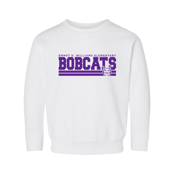 Rabbit Skins - Toddler Fleece Crewneck Sweatshirt - Printed Logo Thumbnail