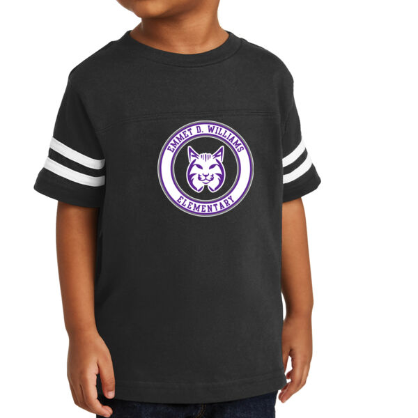 Rabbit Skins ™ Toddler Football Fine Jersey Tee - Printed Logo Thumbnail