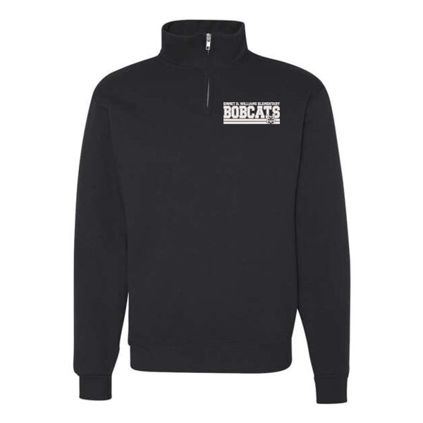 JERZEES - Nublend® Cadet Collar Quarter-Zip Sweatshirt - Embroidered Logo Thumbnail