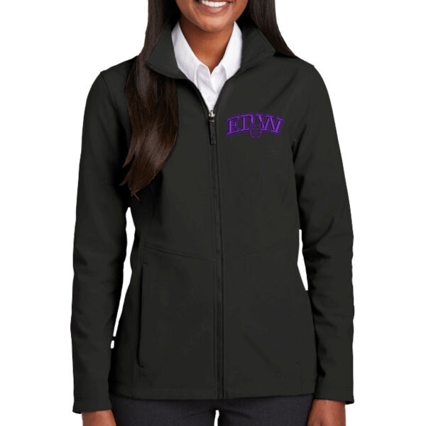 Port Authority Women's Collective Soft Shell Jacket - Embroidered Logo Thumbnail