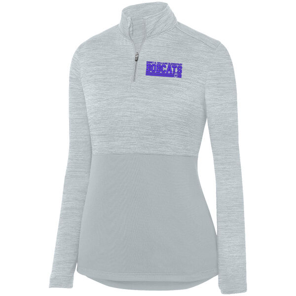 Augusta Sportswear - Ladies Shadow Tonal Heather 1/4 Zip Pullover - Embroidered Logo Thumbnail
