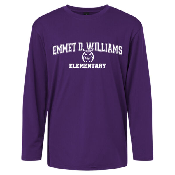 AllPro - Pro-Lock Youth Performance Long Sleeve T-Shirt - Printed Logo Thumbnail