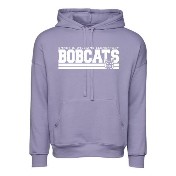 BELLA + CANVAS - Sponge Fleece Drop Shoulder Hoodie - Printed Logo Thumbnail