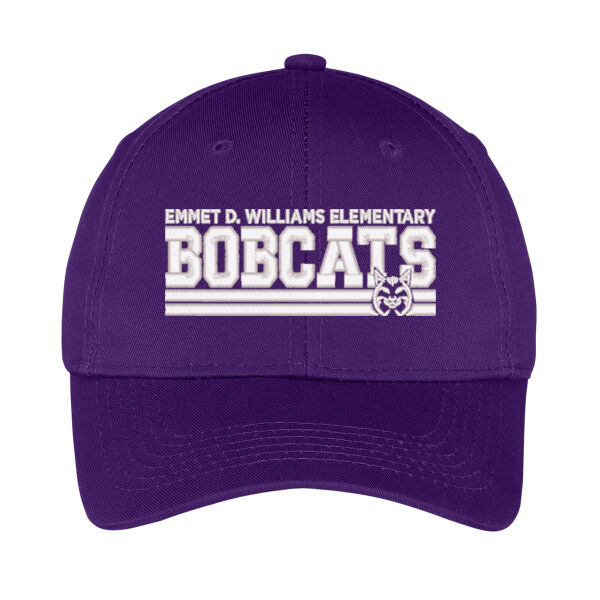 *YOUTH* Port & Company - Youth Six-Panel Twill Cap - Embroidered Logo Thumbnail