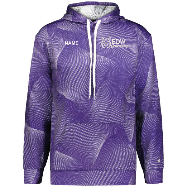 Badger Sport - Warp Fleece Hoodie - Embroidered Logo **Add Name For $5** Thumbnail