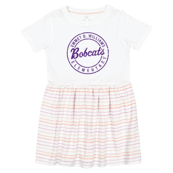 Rabbit Skins - Toddler Fine Jersey Dress - Printed Logo Thumbnail