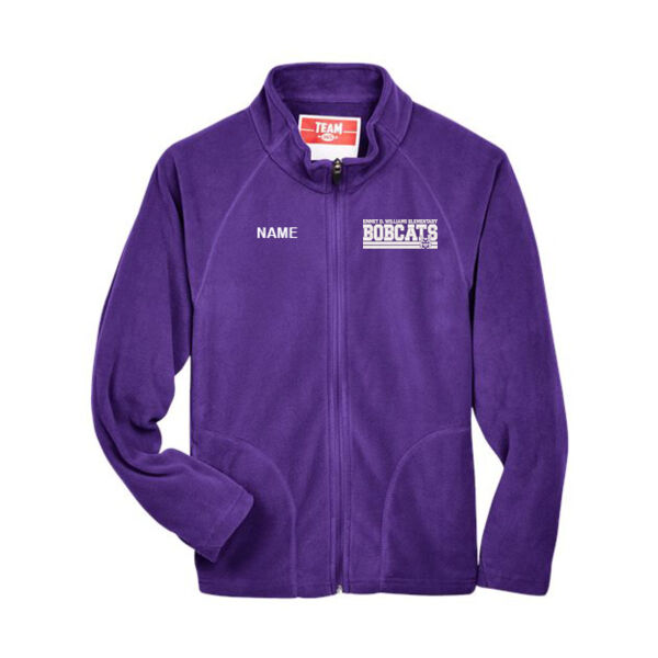 Team 365 - Youth Campus Microfleece Jacket - Embroidered Logo **Add Name For $5** Thumbnail