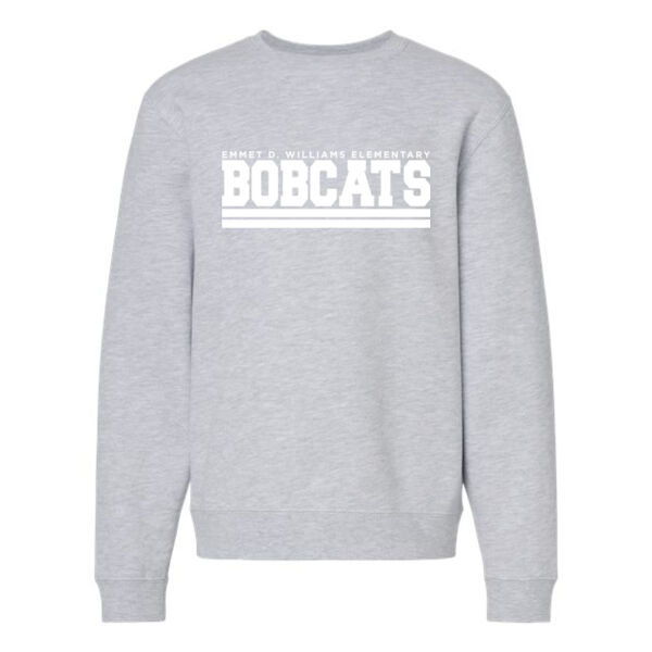 Independent Trading Co. - Youth Midweight Crewneck Sweatshirt - Applique Logo Thumbnail