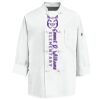 Eight Knot Button Chef Coat with Thermometer Pocket Thumbnail