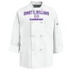 Eight Knot Button Chef Coat with Thermometer Pocket Thumbnail