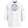 Eight Knot Button Chef Coat with Thermometer Pocket Thumbnail