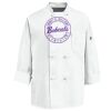 Eight Knot Button Chef Coat with Thermometer Pocket Thumbnail