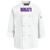 Eight Knot Button Chef Coat with Thermometer Pocket Thumbnail