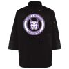 Ten Pearl Button Black Chef Coat Thumbnail
