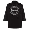 Ten Pearl Button Black Chef Coat Thumbnail