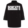 Ten Pearl Button Black Chef Coat Thumbnail