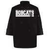 Ten Pearl Button Black Chef Coat Thumbnail