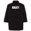 Ten Pearl Button Black Chef Coat Thumbnail