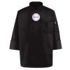 Black Knot Button Chef Coat Thumbnail
