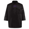 Black Knot Button Chef Coat Thumbnail